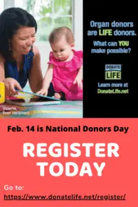 Register to be an organ donor