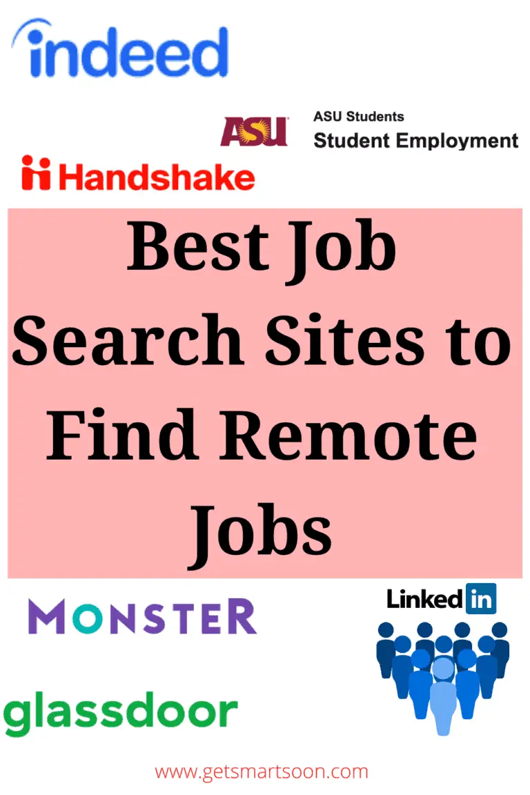 List Of The Best Job Search Sites To Find Remote Jobs - Get Smart Soon